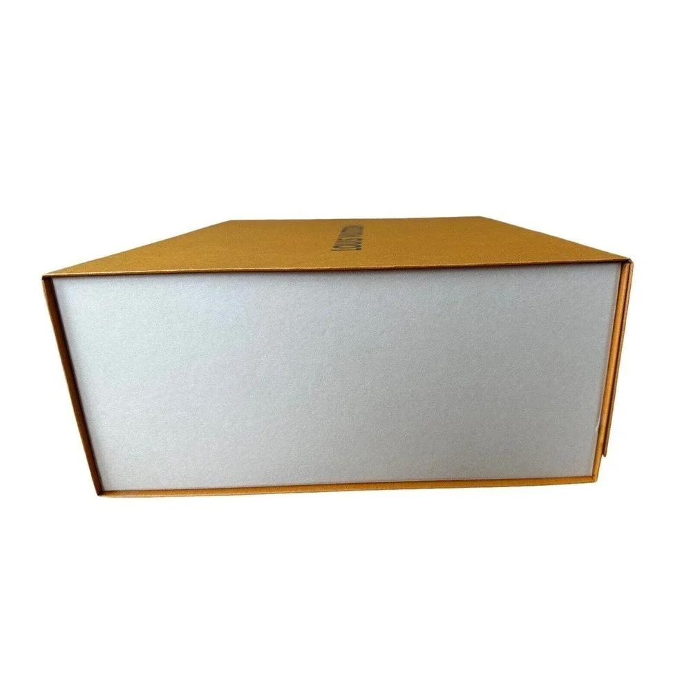 Louis Vuitton Box XL Magnetic Closure Orange Gift Shoes Purse 18”x14.5”x 7”     - Picture 5 of 11